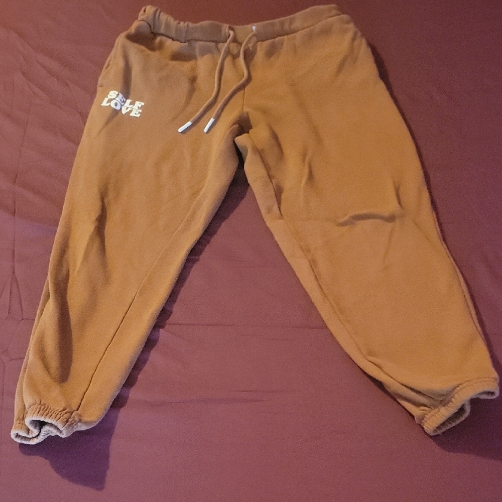 Self Love Brown Sweatpants